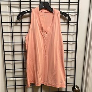 Sofibella Women's Pink Sleeveless Tennis Top